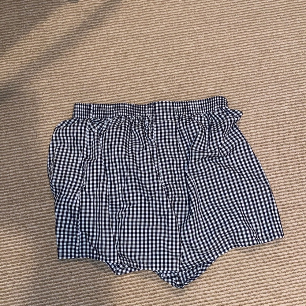 Plaid shorts
